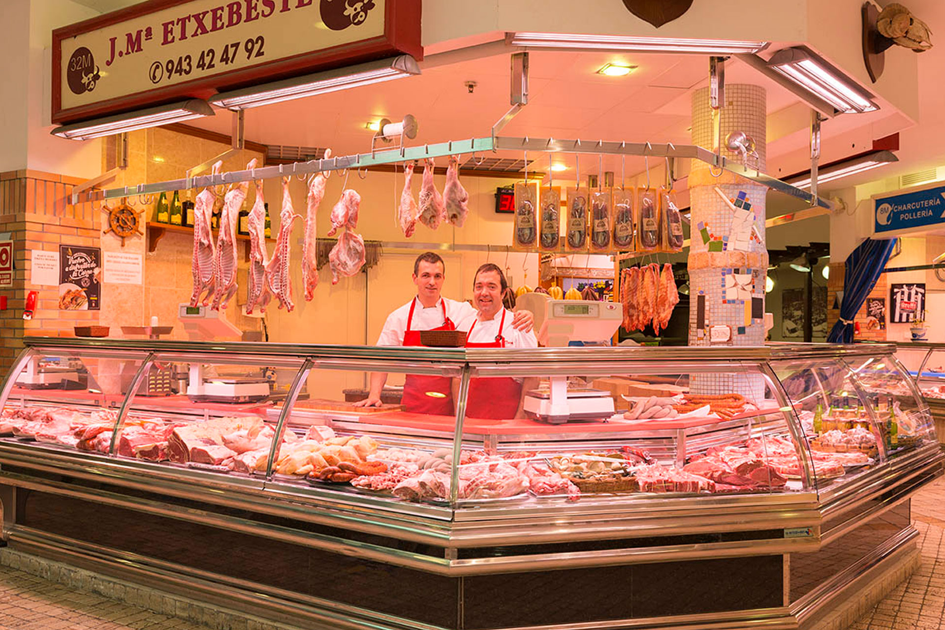Etxebeste carnicería · Mercado Bretxa Donostia